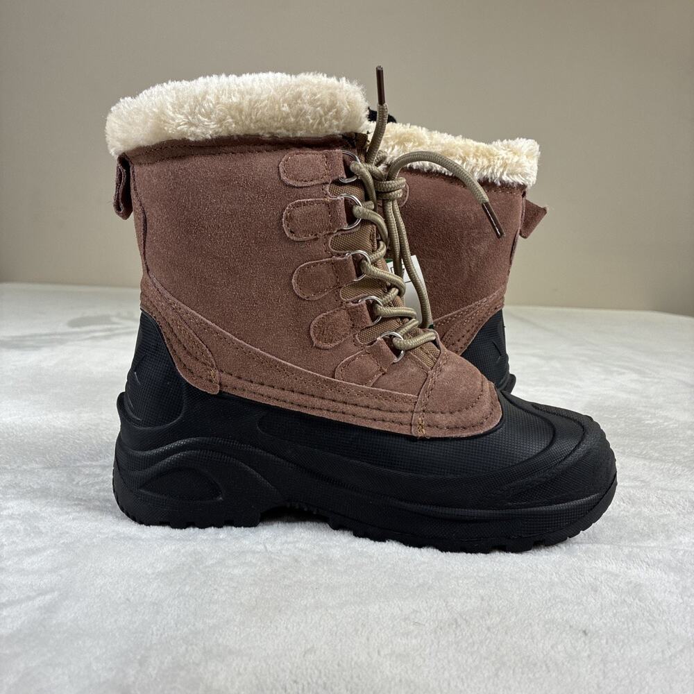 Brand New Itasca Cedar Boots Size 7 Buff Shearling Collar FS Benefits Charity - Picture 5 of 16